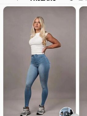 Fit Jeans Contour - Arctic Light Blue